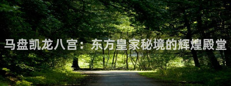 彩神零能源集团：马盘凯龙八宫：东方皇家秘境的辉煌殿堂