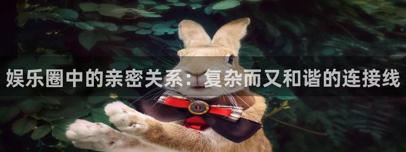 彩神体育2官网入口：娱乐圈中的亲密关系：复杂而又和谐的连接线